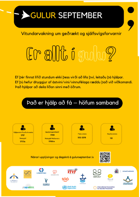 Gulur dagur 10. september